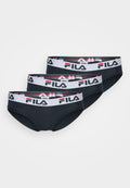 Fila WOMAN BRIEF 3 PACK - Briefs - navy