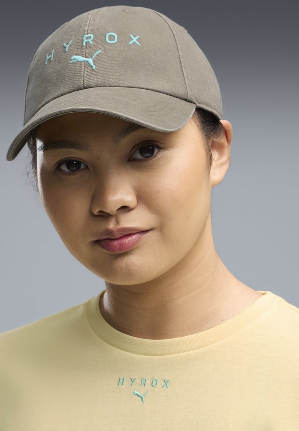 Puma PUMA X HYROX BB CAP UNISEX - Cap - mouse gray