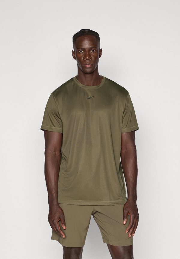 Reebok ID TRAIN TECH TEE - Sports T-shirt - army green