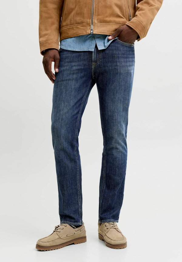Jack & Jones REGULAR FIT JEANS JJICLARK JJORIGINAL AM 414 NOOS REGULAR FIT JEANS - Slim fit jeans - blue denim