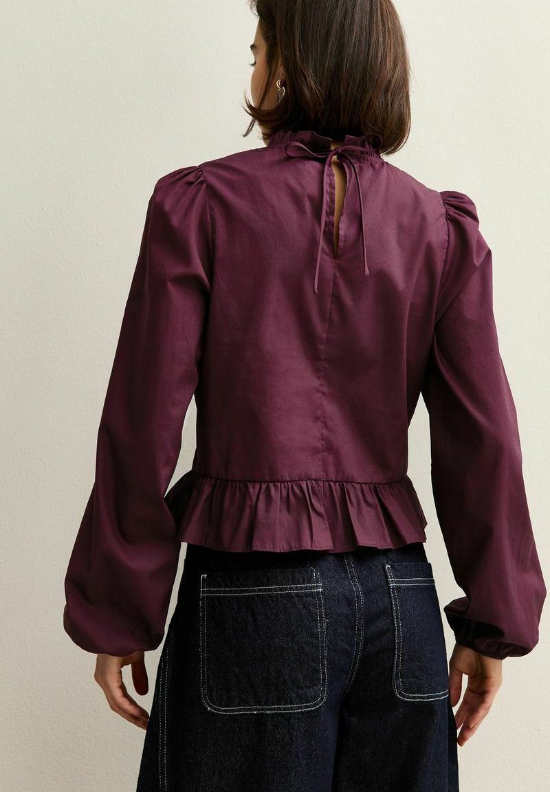 New Look RUFFLED COLLAR LONG SLEEVE