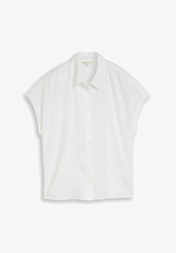 TOM TAILOR Button-down blouse - white
