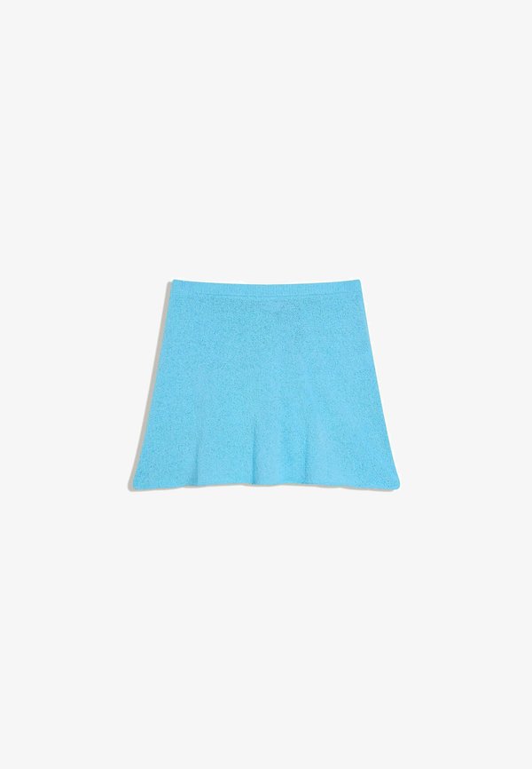 Bershka SKIRT - Mini skirt - blue