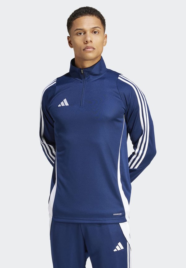adidas Performance TIRO24 TRAINING TOP - Long sleeved top - team navy blue white