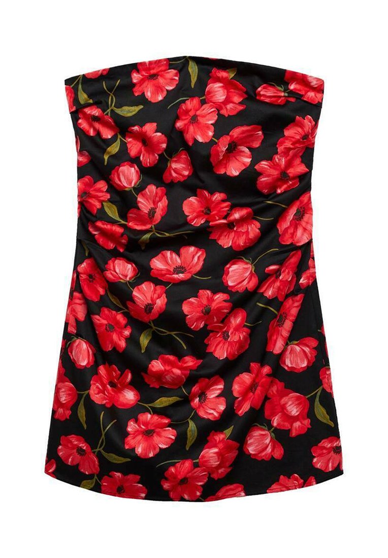 Mango STRAPLESS FLORAL