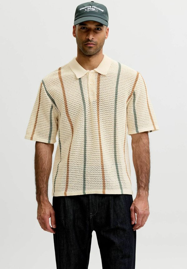 Jack & Jones Polo shirt - sea salt