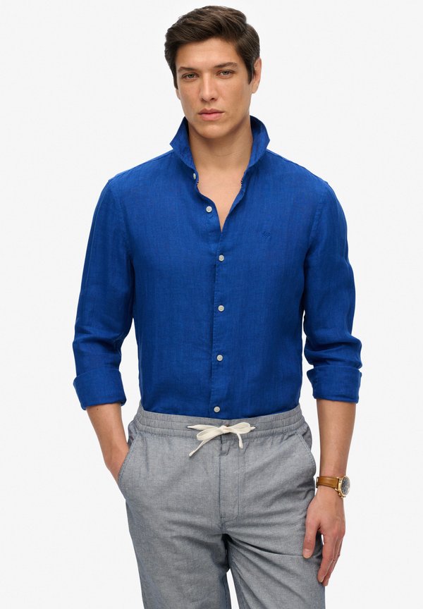 Superdry & Co EMBROIDERED VACATION  - Shirt - elite blue