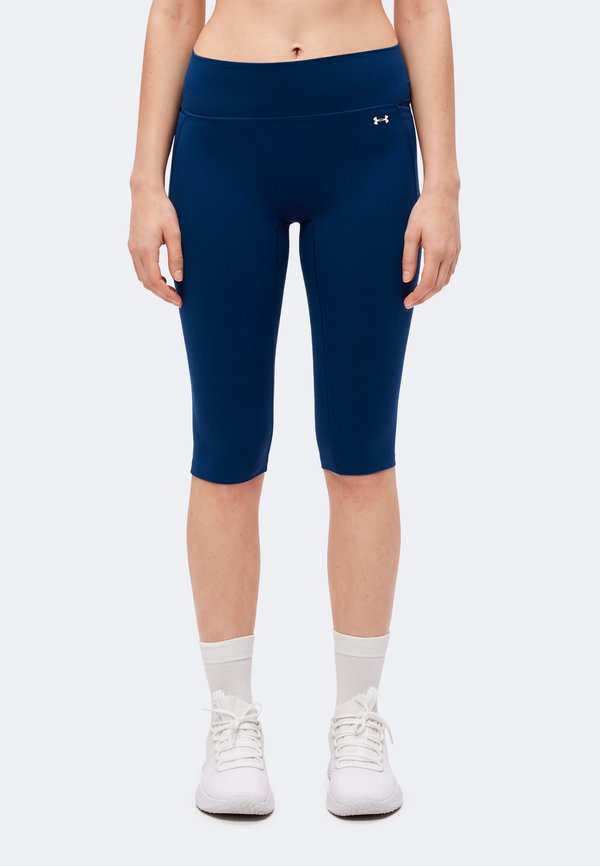 Under Armour MOTION CAPRI - 3/4 sports trousers - blackout navy/white