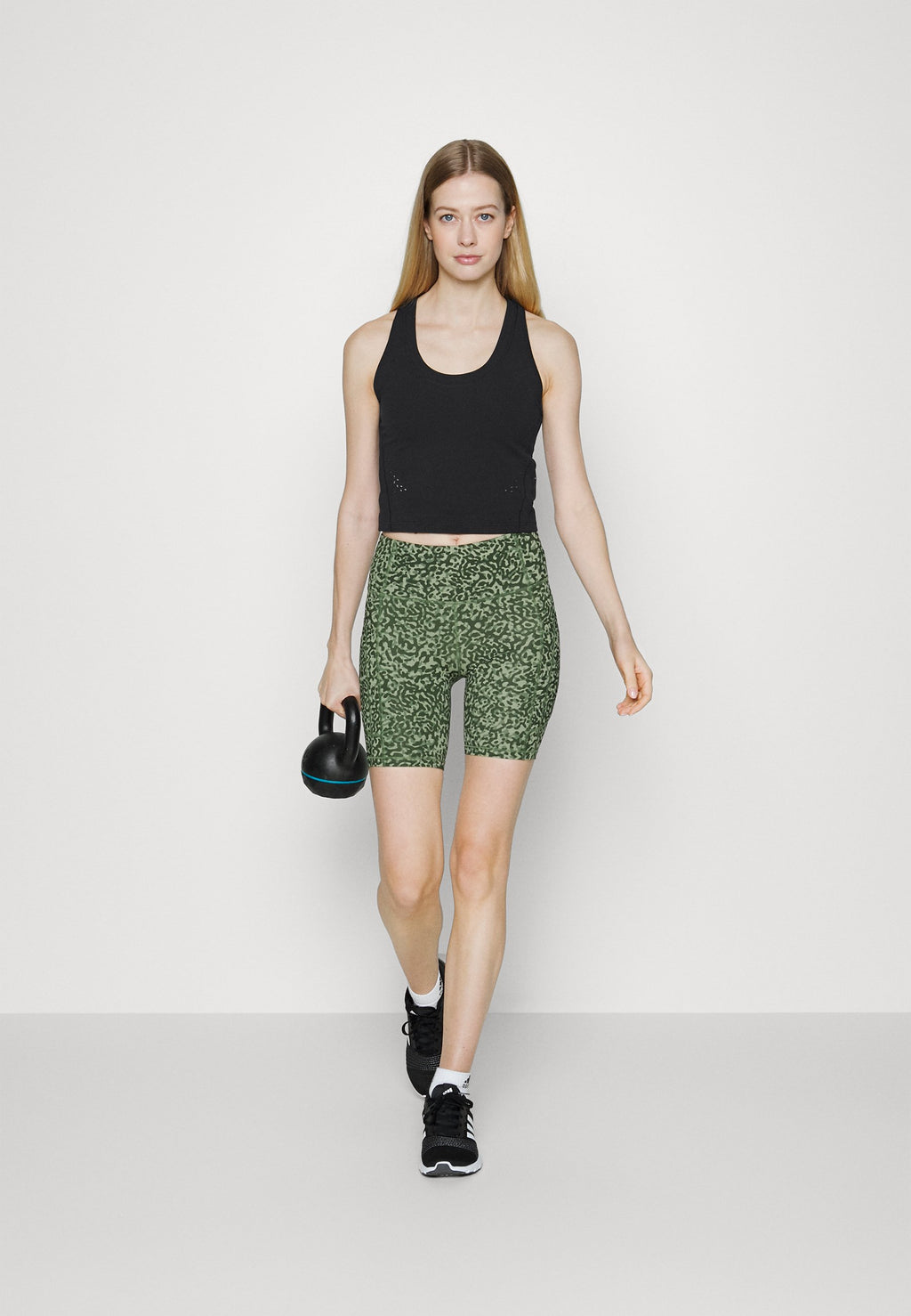 Athleta SHANTI LASER CUT CROP TANK