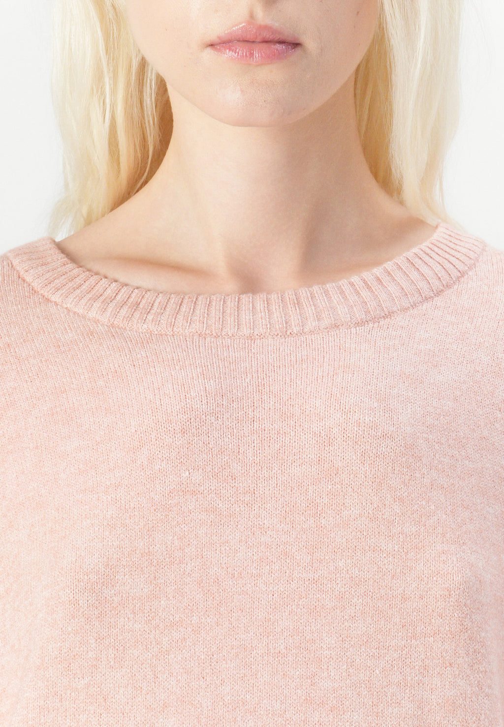 VILA VIRIL O-NECK L/S KNIT TOP - NOOS