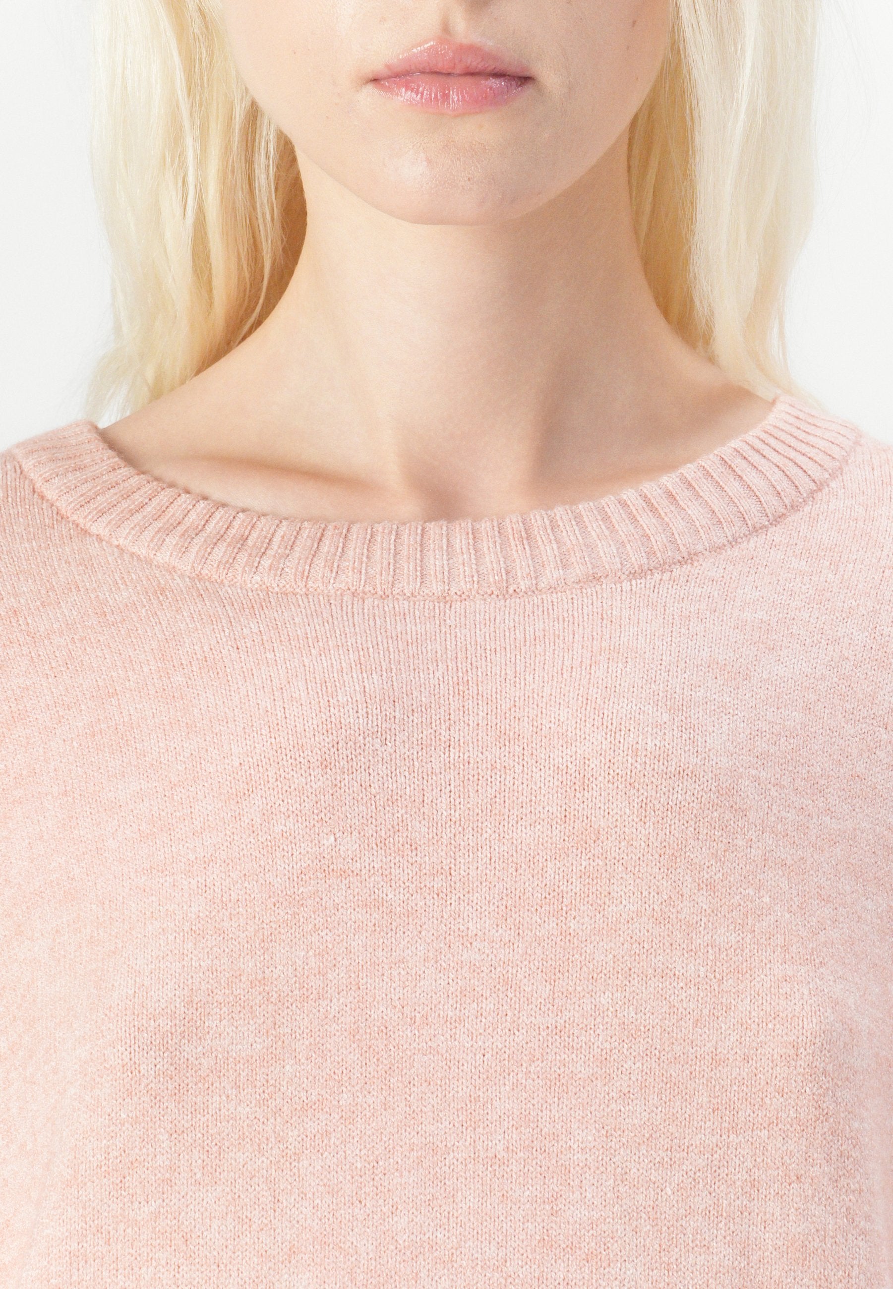 VILA VIRIL O-NECK L/S KNIT TOP - NOOS