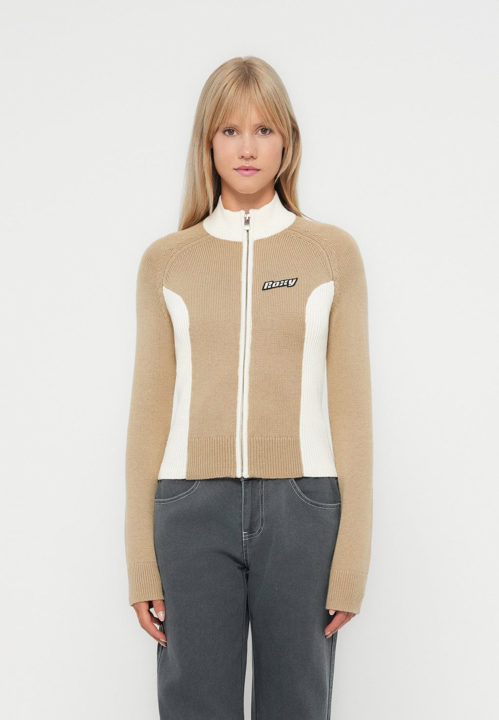Roxy KIM BLOCKED MOCK NECK