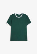 Bershka Basic T-shirt - green