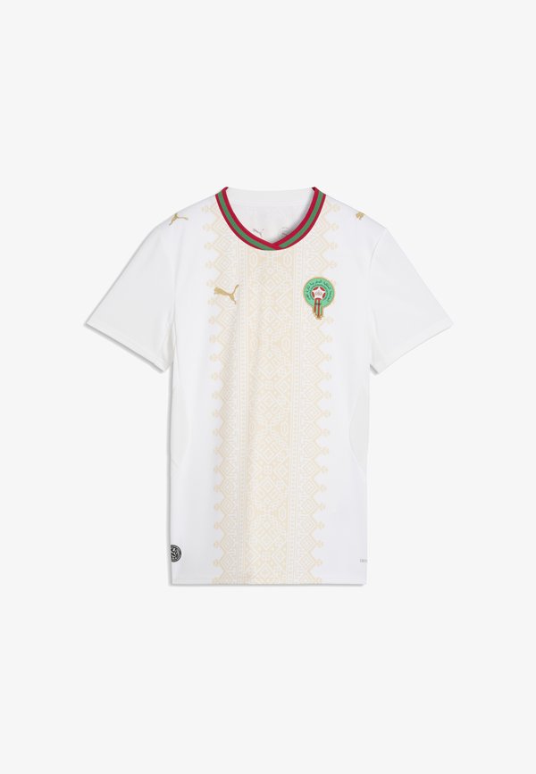 Puma MAROKKO 2026 AUSWÄRTSTRIKOT - Football jersey - white-victory gold