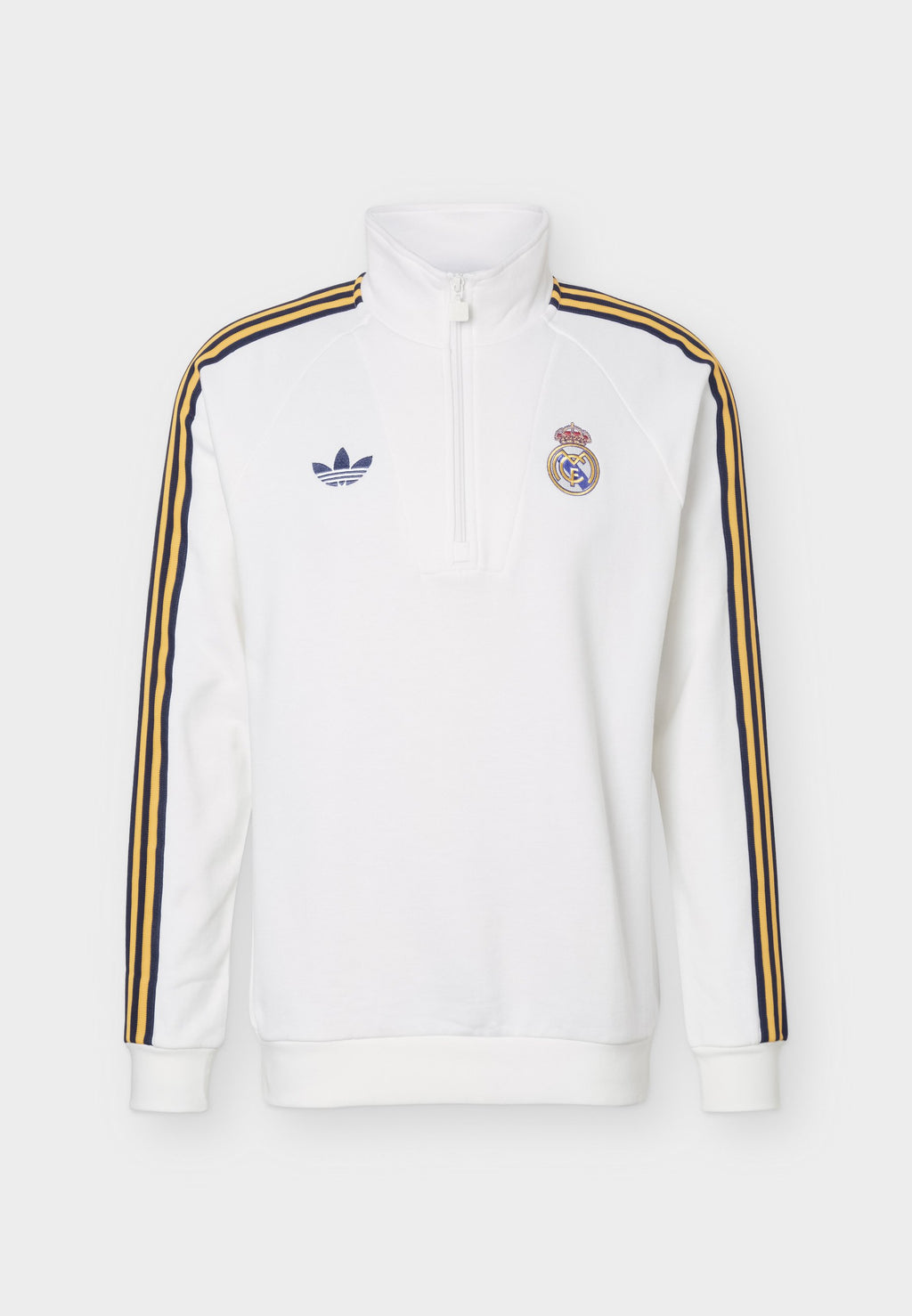 adidas Originals REAL MADRID HALF ZIP