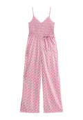 ABSTRACT PRINT SHIRRED WIDE LEG - New Look - View 1