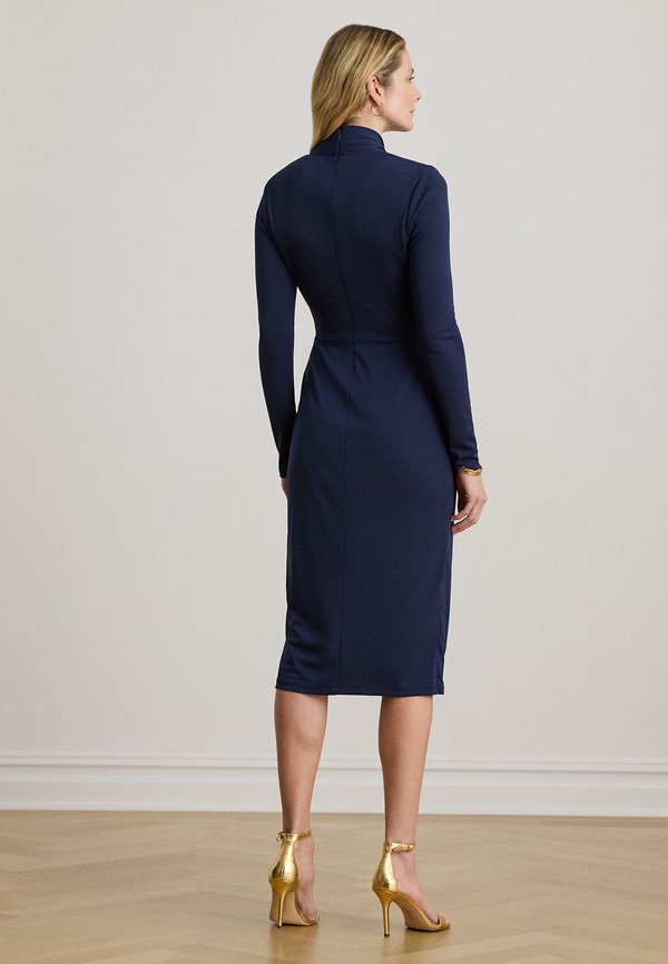 Lauren Ralph Lauren TWIST-FRONT JERSEY SURPLICE DRESS
