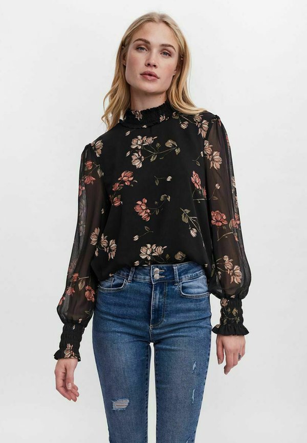 Vero Moda VMSMILLA - Blouse - black