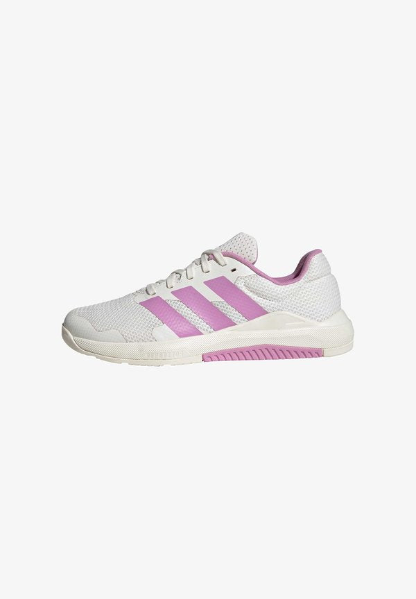 adidas Performance DS BASE - Training shoe - chalk white/st tropic bloom/st tropic bloom