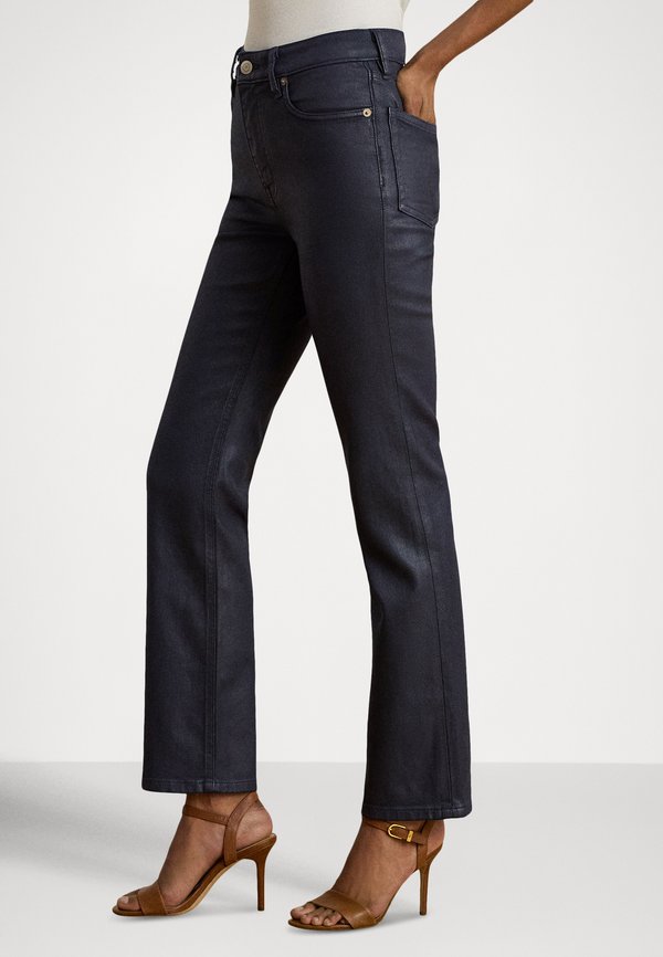 Lauren Ralph Lauren COATED HIGH-RISE STRAIGHT ANKLE JEAN