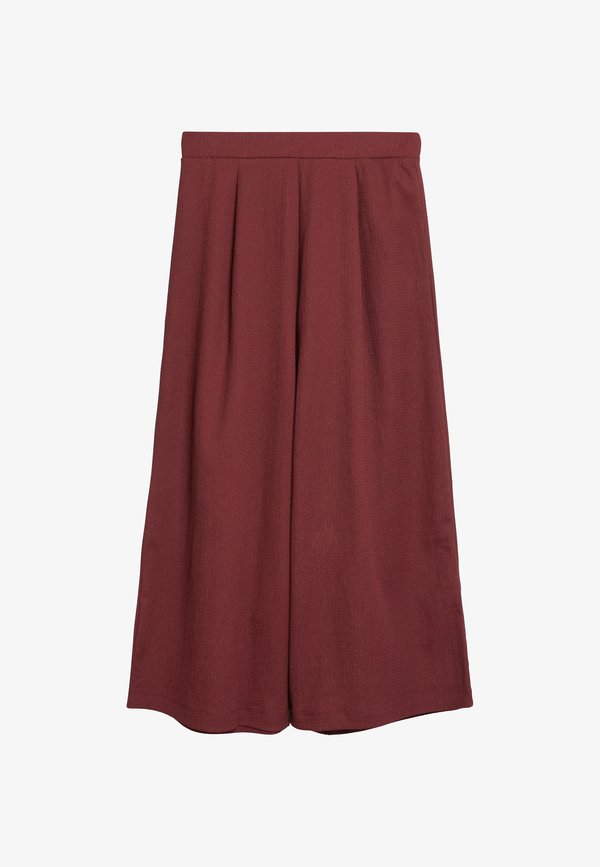 s.Oliver HOSE - Trousers - bordeaux