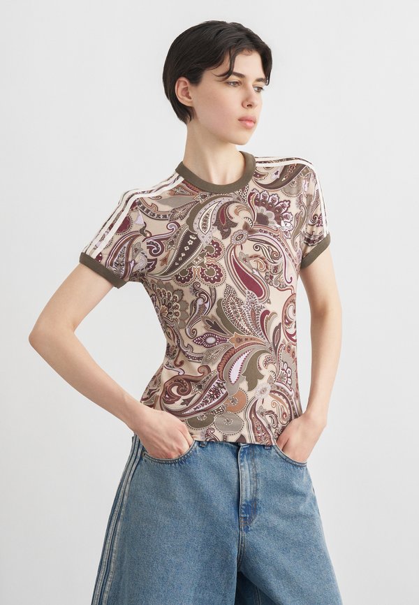 adidas Originals TEE SLIM - Print T-shirt - multi-coloured