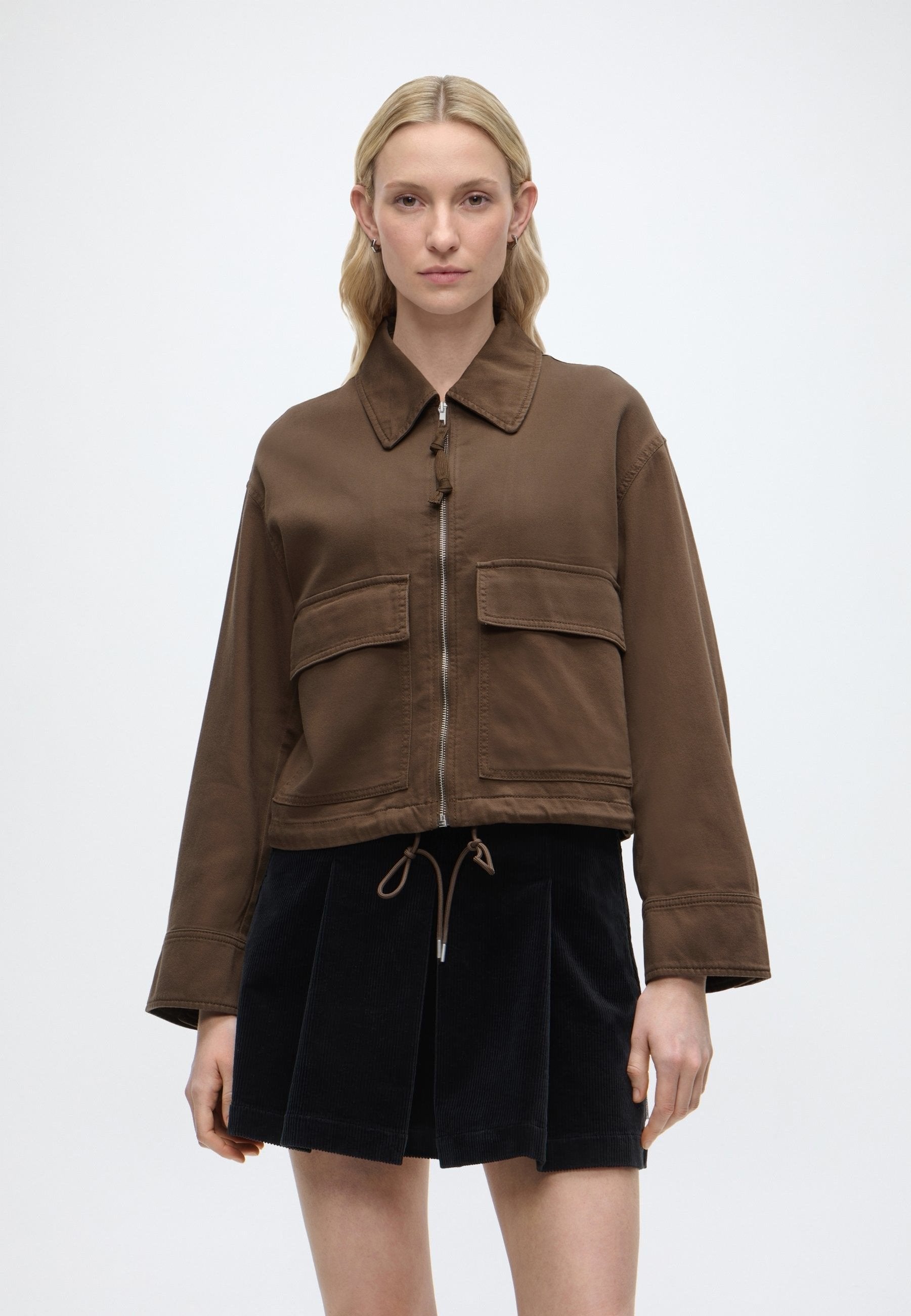 Marc O'Polo DENIM WOVEN OUTDOOR JACKETS, CO/CLY OVERSHIRT