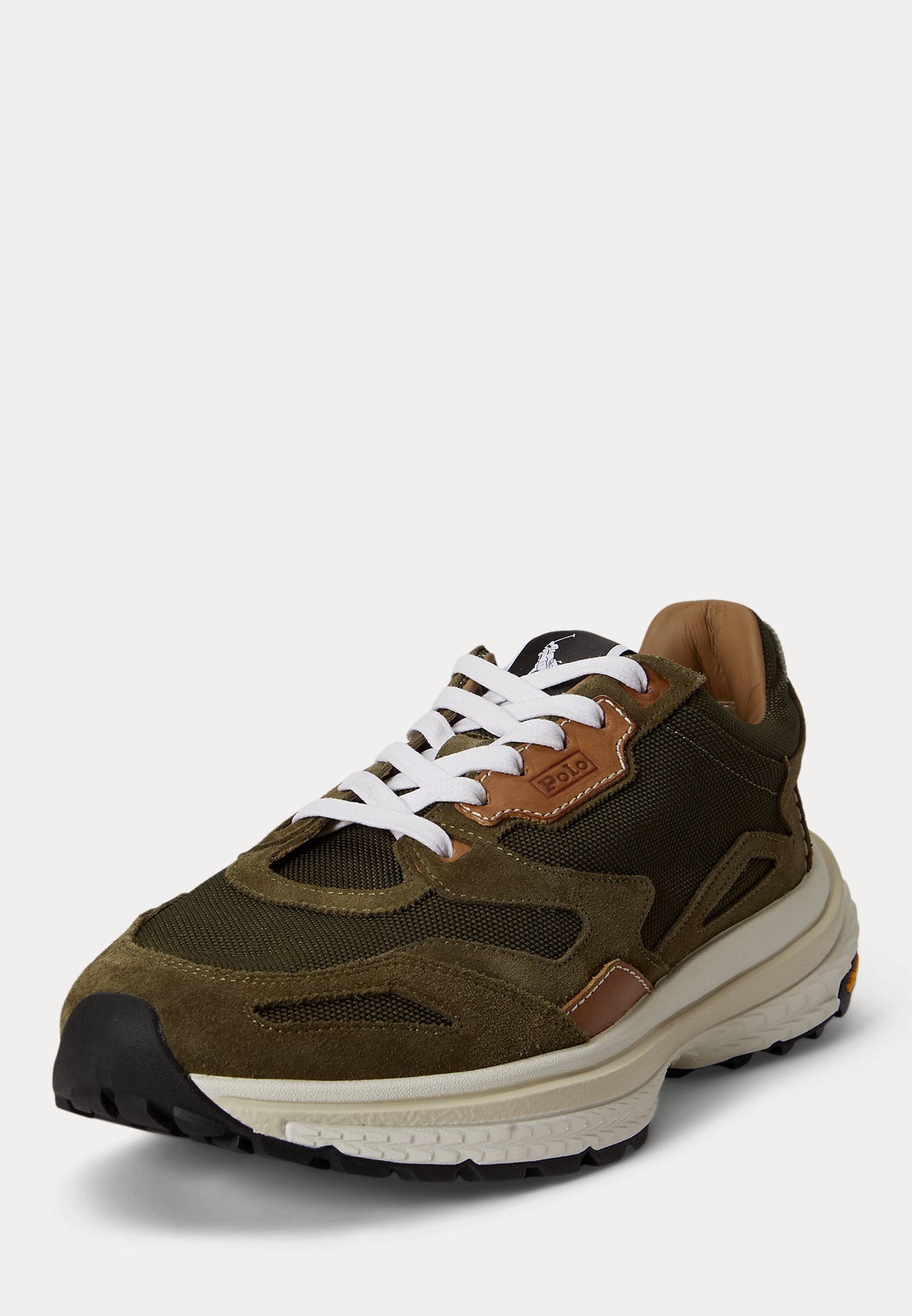Polo Ralph Lauren MODERN TRAINER 200 SUEDE PANELED SNEAKER