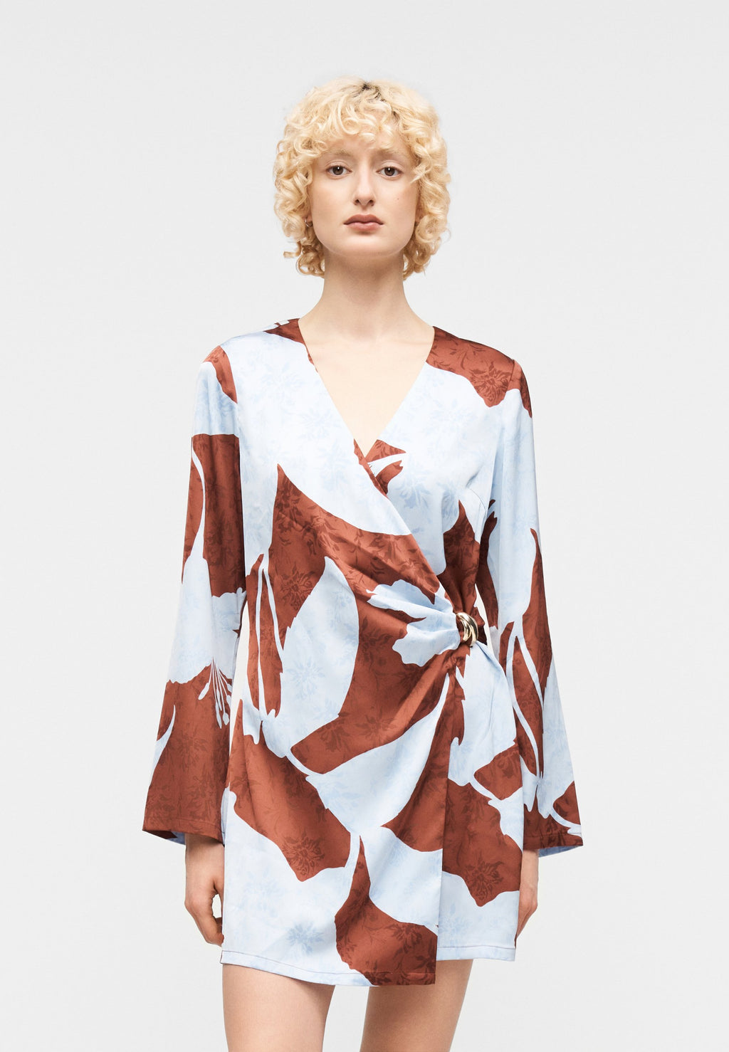 ONLY ONLFREYLIA CHIGO SHORT WRAP DRESS