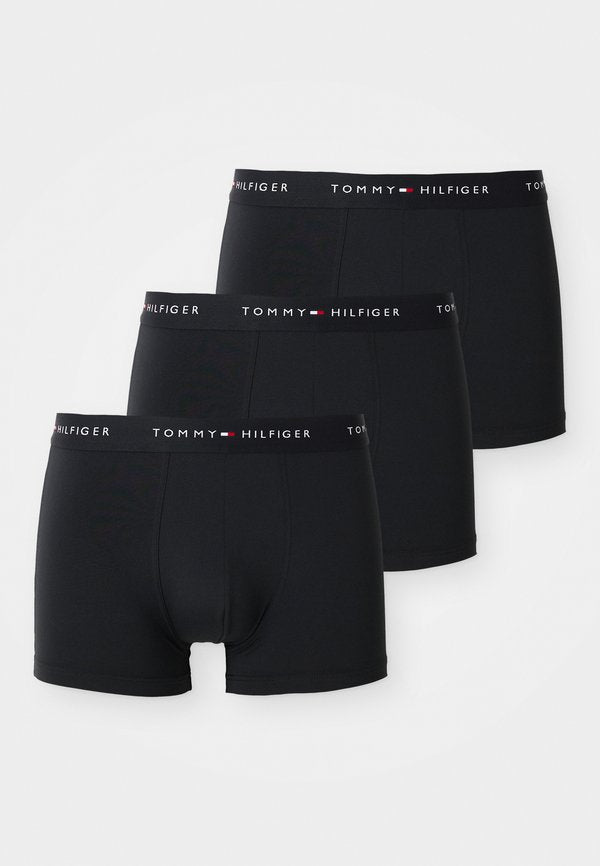 Tommy Hilfiger SIGNATURE MICRO 3 PACK - Trunks - black