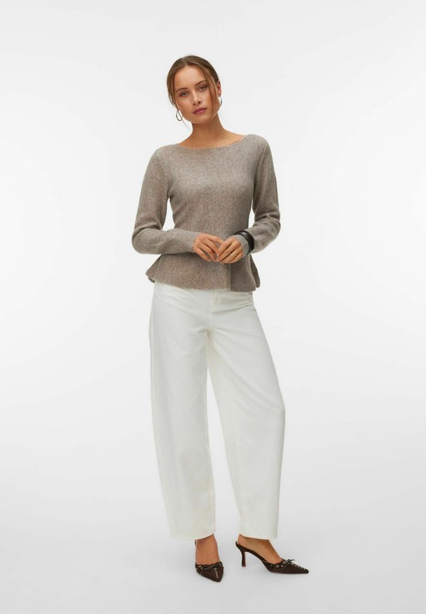 Vero Moda Knitted VMGRACE Knitted - Jumper - moon rock