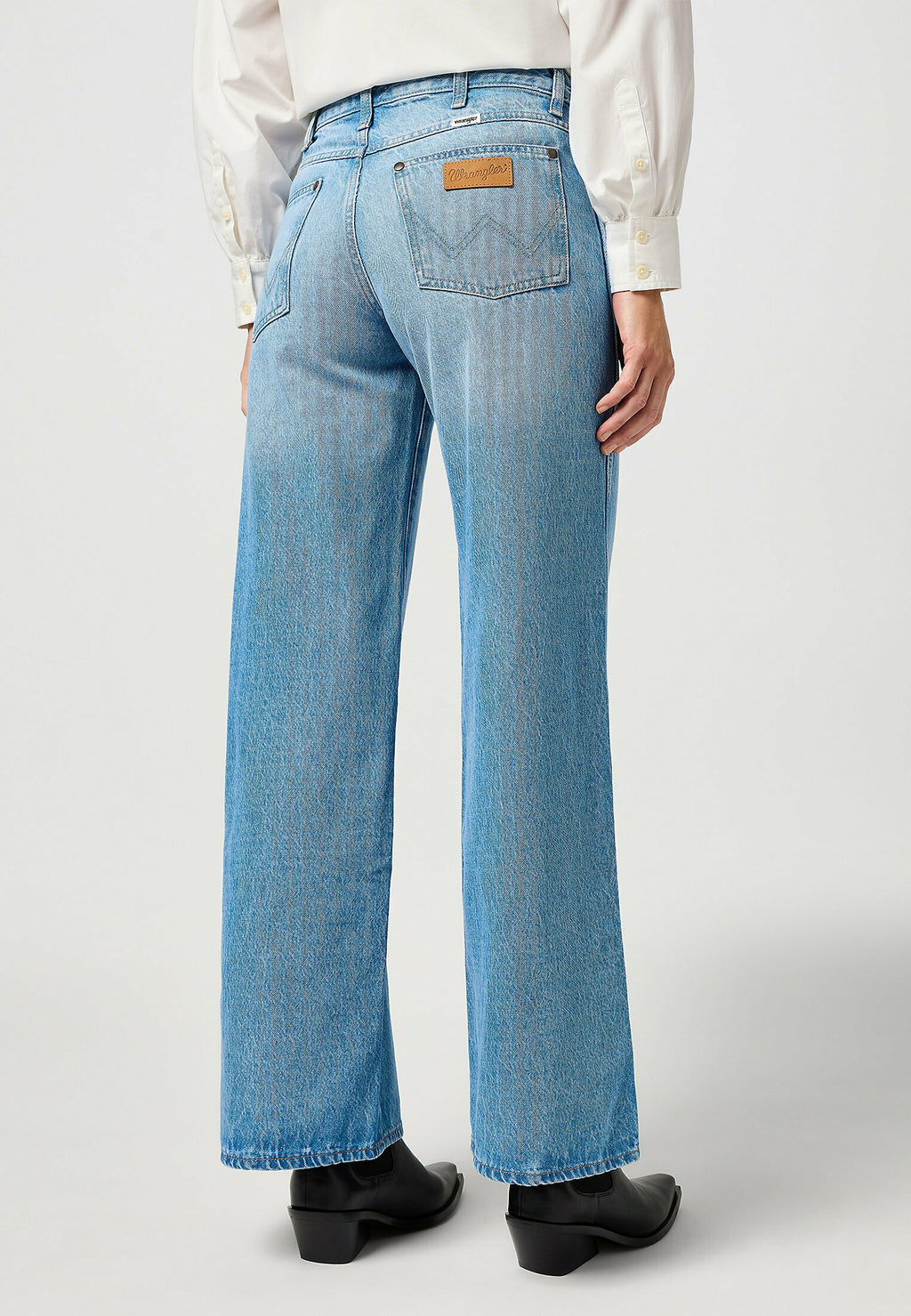 Wrangler 5-POCKET JEAN WORLD_WIDE FOR WOMENS - WIDE LEG FIT