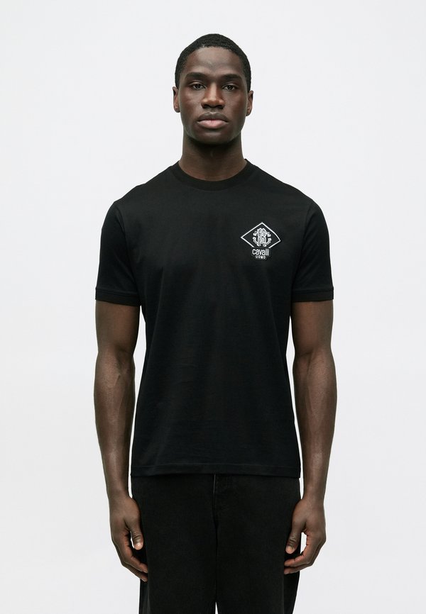 Cavalli Uomo MERCERIZED PATCH LOGO TEE