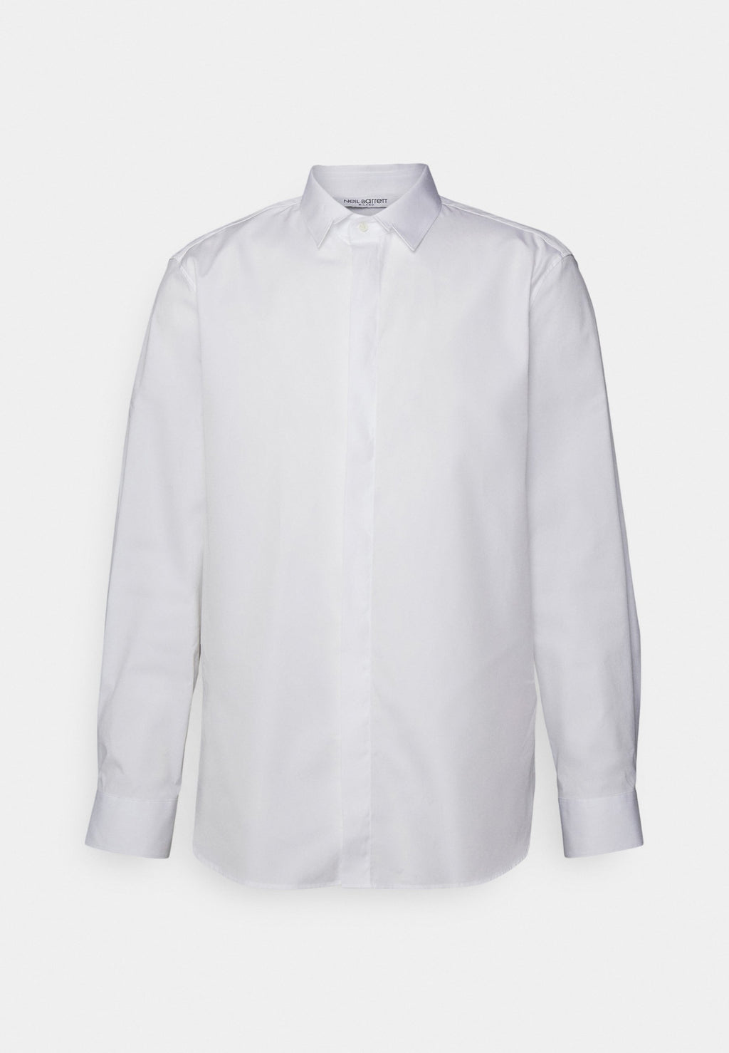 Neil Barrett SLIM BOLT COLLAR DETAIL LONG SLEEVE SHIRT
