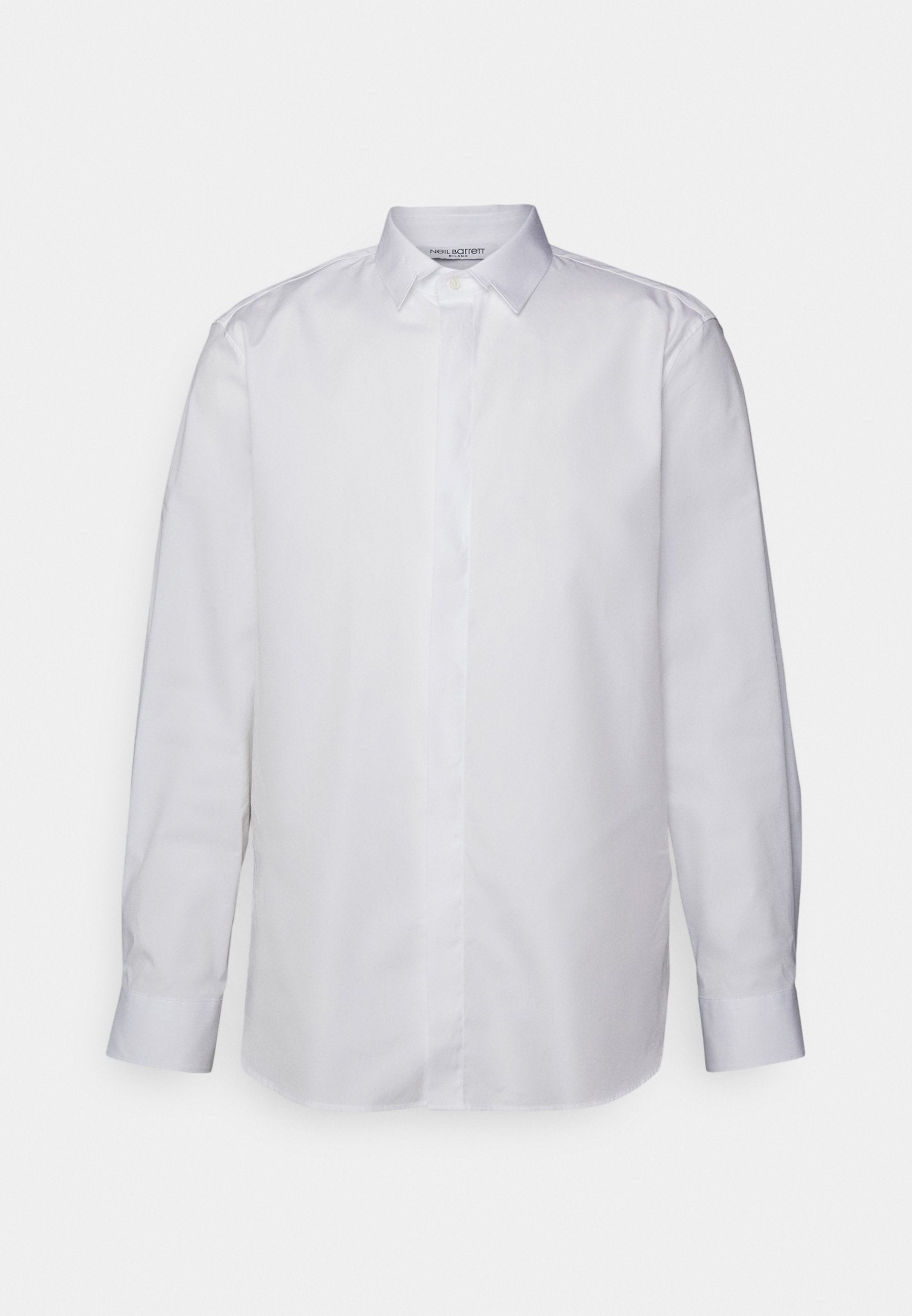 Neil Barrett SLIM BOLT COLLAR DETAIL LONG SLEEVE SHIRT