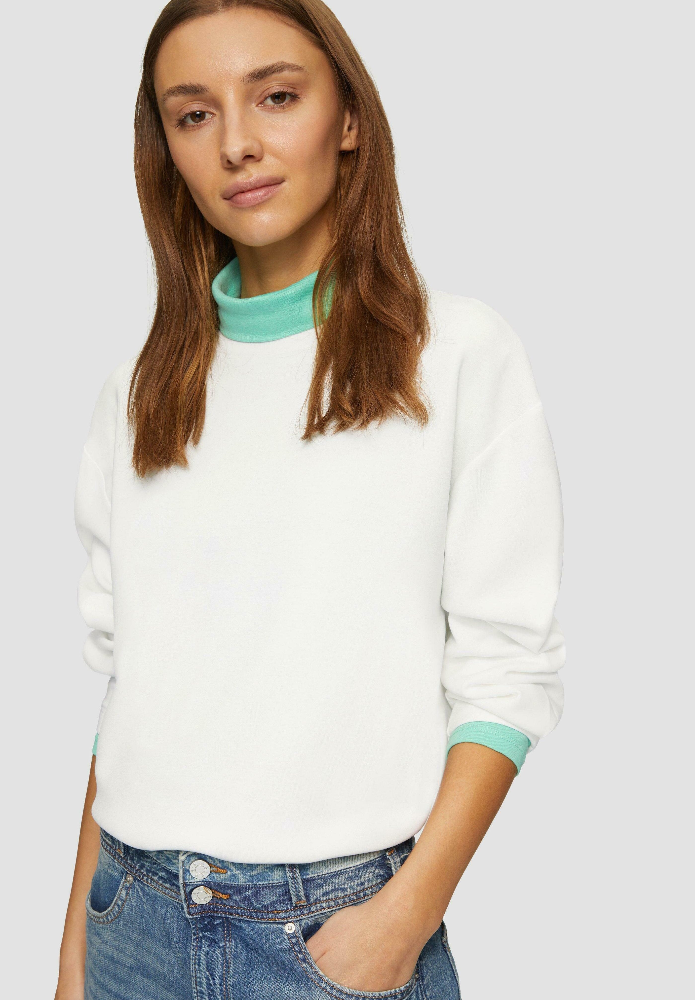 SCUBA-SWEATSHIRT AUS MODALMIX IM RELAXED FIT Media 4