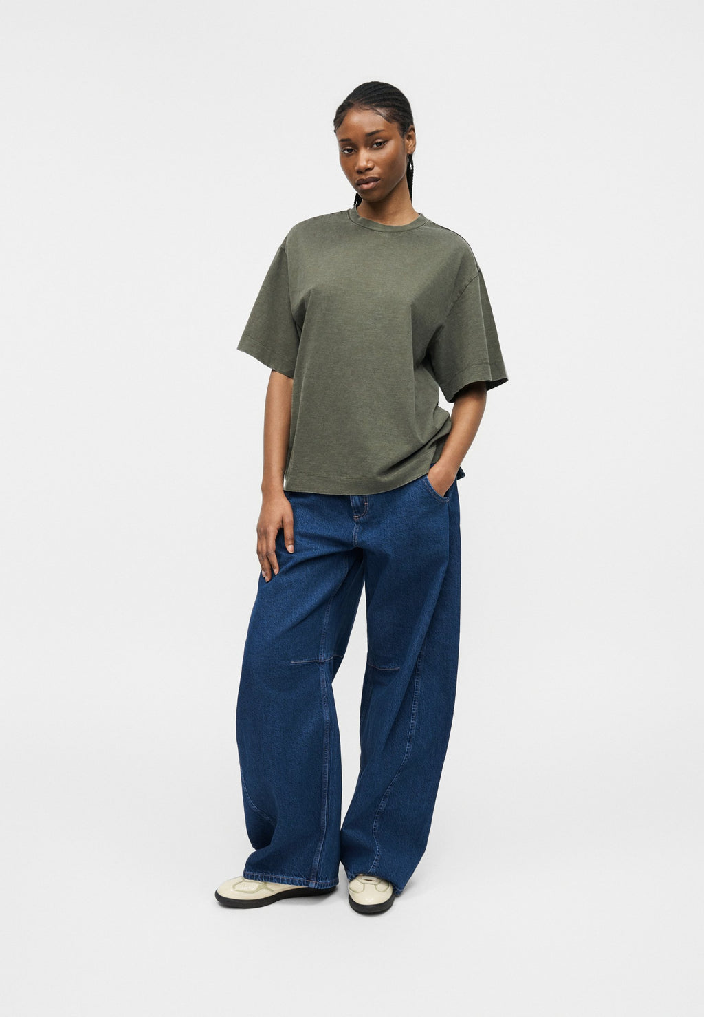 Topshop Wide-fit TSEMMA high-rise barrel fit
