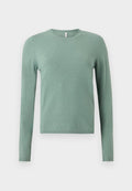ONLY ONLLOYAL LS ONECK KNT NOOS - Jumper - chinois green melange