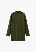 Mango Jumper dress - khaki