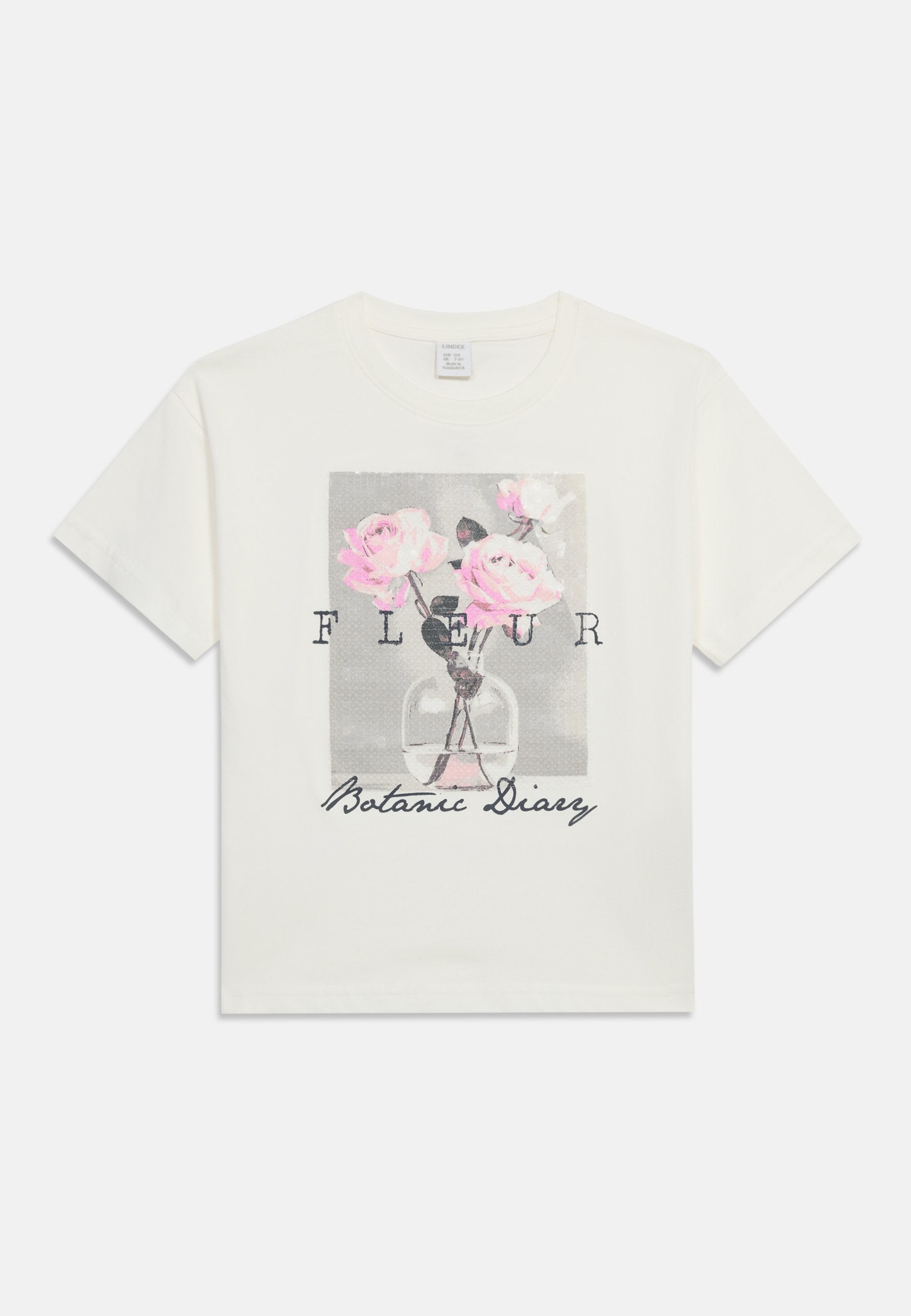 Lindex T-SHIRT REGULAR WITH PRINT