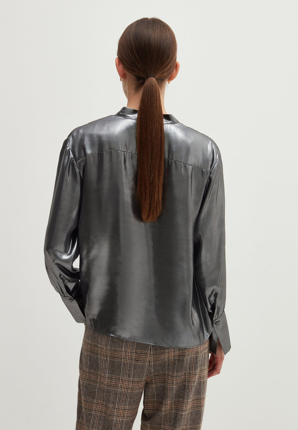 Stefanel LAMINATED  WITH SCARF