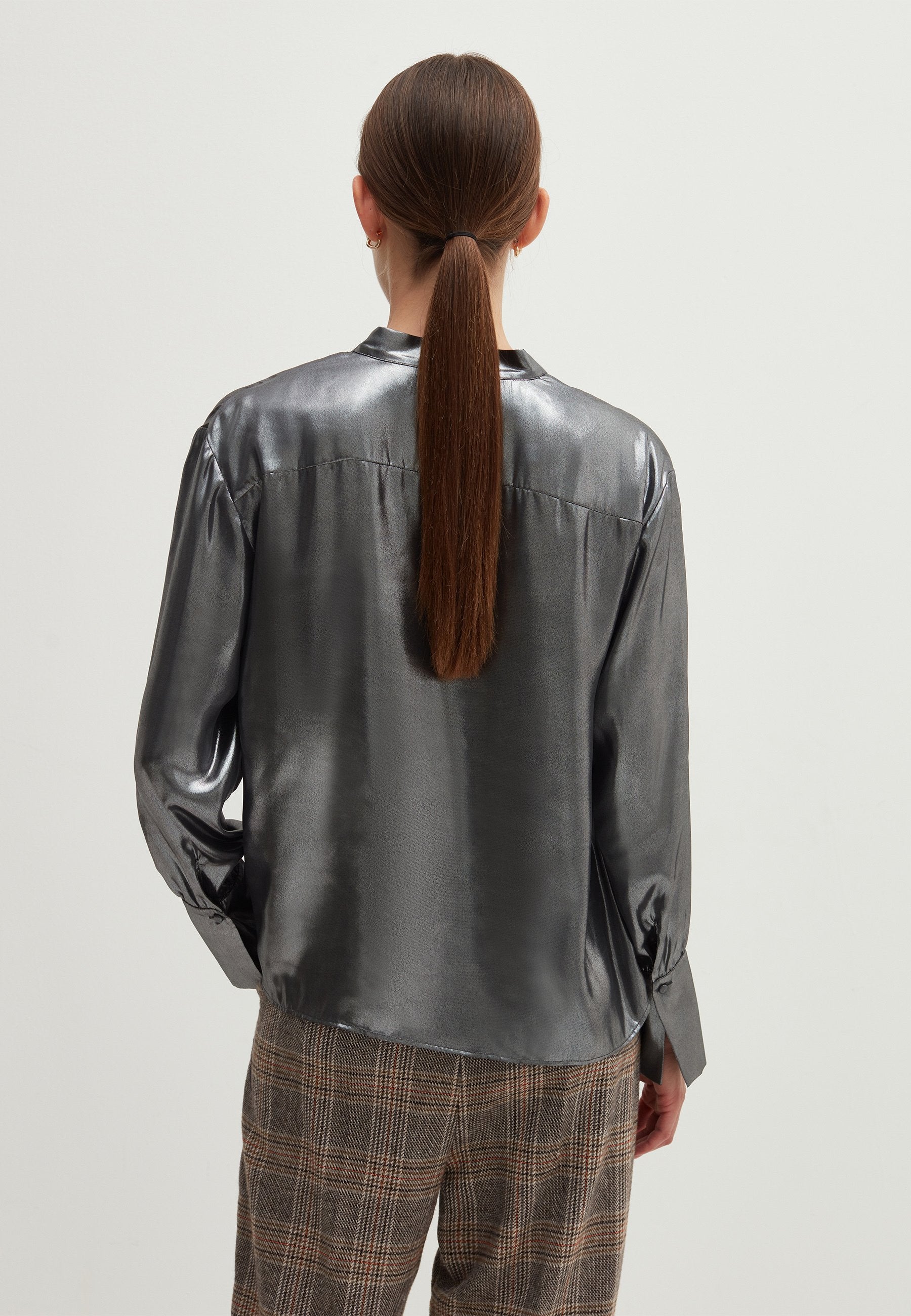 Stefanel LAMINATED  WITH SCARF