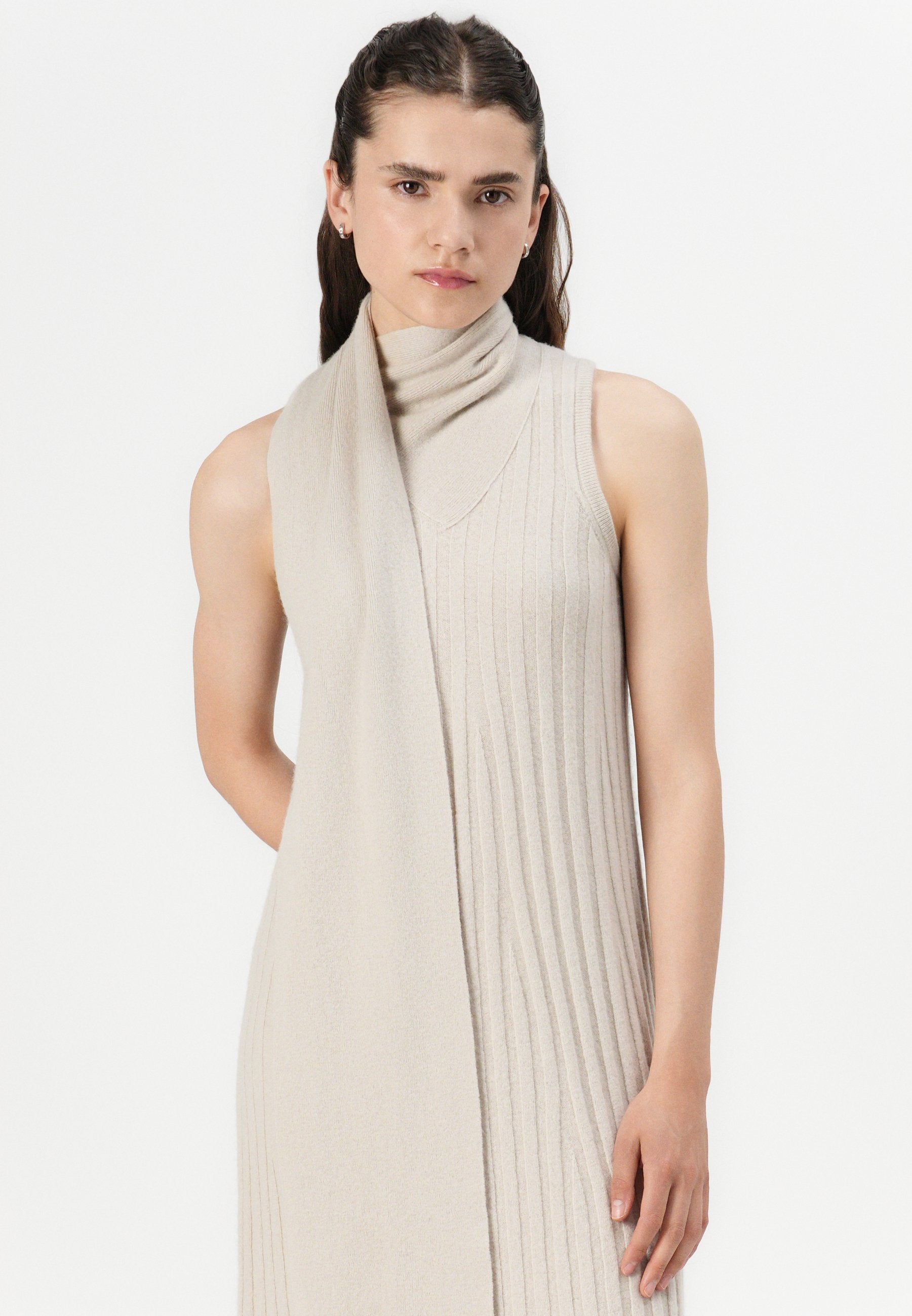 Replay SCARF NECK DRESS