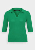 Vero Moda Petite VMLUX 2/4 - Polo shirt - bosphorus