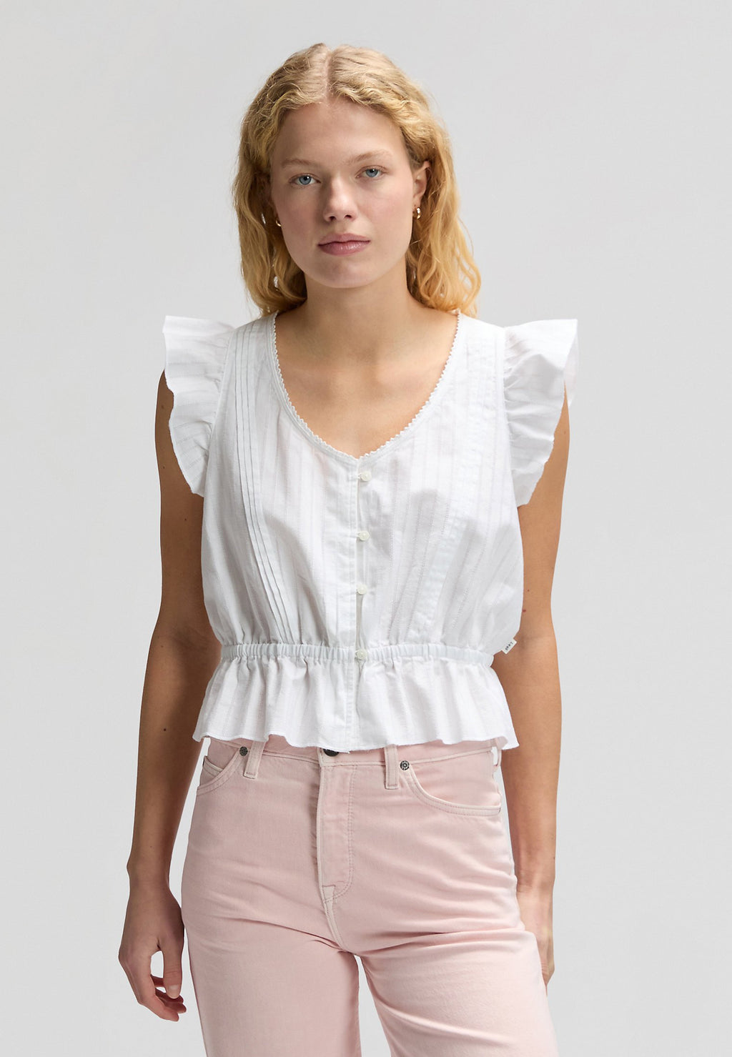 Lee RUFFLE SLEEVE