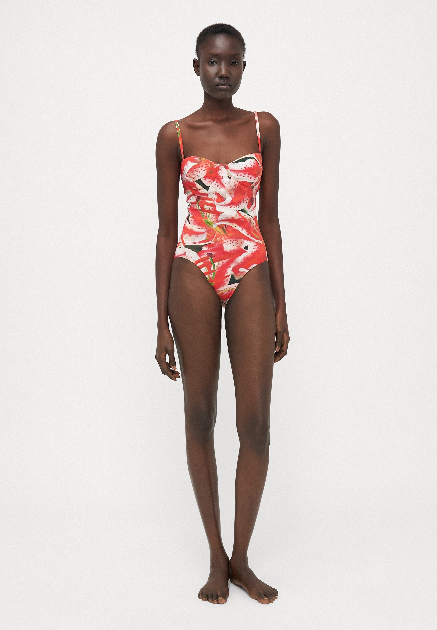 Tory Burch PRINTED  UNDERWIRE SWIMSUIT