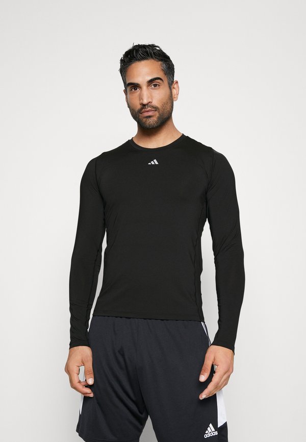 adidas Performance TECHFIT LS TEE M - Undershirt - black