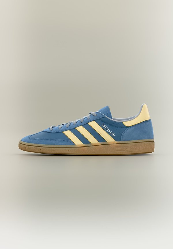 adidas Originals HANDBALL SPEZIAL UNISEX - Trainers - dusky ink/easy yellow