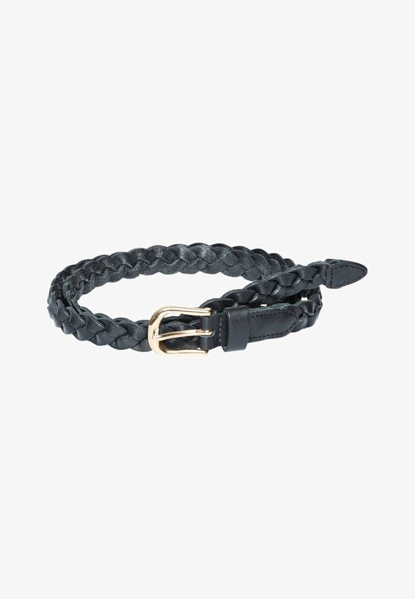 Vero Moda VMHELLE BELT - Braided belt - black
