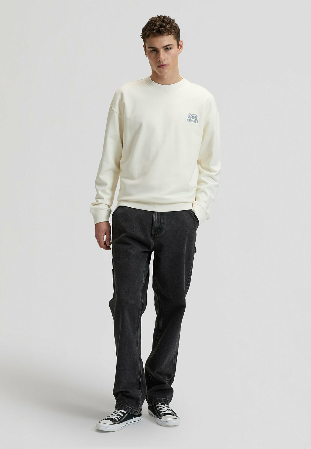 Lee LONG SLEEVE WW ESSENTIAL CREW RELAXED FIT